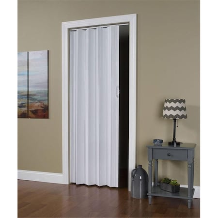 Perfectpatio 48 x 80 in. Via White Vinyl Folding Door PE3040007